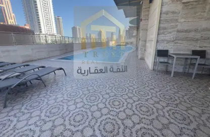 Apartment - 2 Bedrooms - 3 Bathrooms for rent in Burj Al Marina - Marina District - Lusail