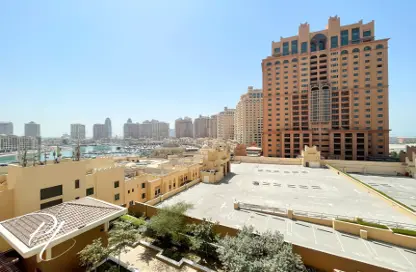 Apartment - 1 Bathroom for sale in Tower 18 - Porto Arabia - The Pearl Island - Doha