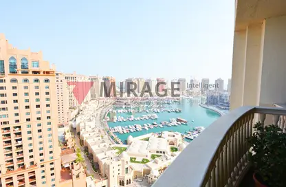 Apartment - 4 Bedrooms - 5 Bathrooms for sale in Tower 10 - Porto Arabia - The Pearl Island - Doha