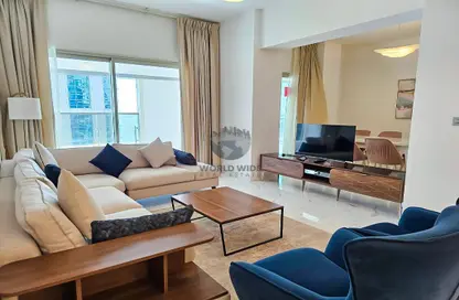 Apartment - 2 Bedrooms - 3 Bathrooms for rent in Al Areen Tower - West Bay - West Bay - Doha