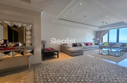 Apartment - 2 Bedrooms - 3 Bathrooms for rent in Tuscan Tower - Porto Arabia - The Pearl Island - Doha