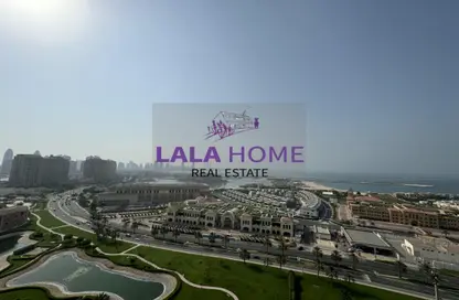 Penthouse - 2 Bedrooms - 3 Bathrooms for rent in Viva West - Viva Bahriyah - The Pearl Island - Doha