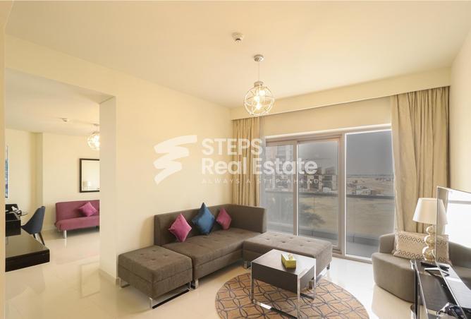 Apartment - 1 Bedroom - 2 Bathrooms for rent in Lusail City - Lusail