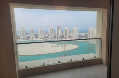 Apartment - 1 Bedroom - 2 Bathrooms for rent in Viva West - Viva Bahriyah - The Pearl Island - Doha