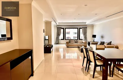 Apartment - 1 Bedroom - 2 Bathrooms for rent in Regency Pearl 1 - Regency Pearl 1 - The Pearl Island - Doha