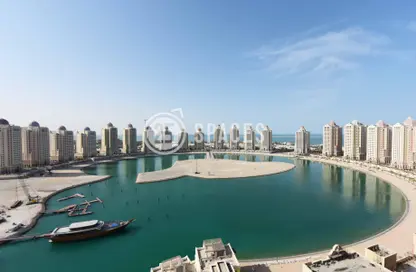 Apartment - 4 Bedrooms - 5 Bathrooms for rent in Viva East - Viva Bahriyah - The Pearl Island - Doha