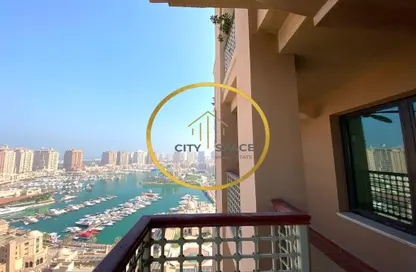 Apartment - 3 Bedrooms - 4 Bathrooms for rent in East Porto Drive - Porto Arabia - The Pearl Island - Doha