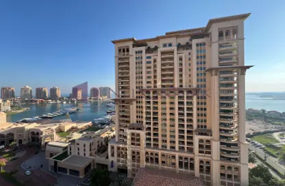 Apartment - 2 Bedrooms - 3 Bathrooms for rent in East Porto Drive - Porto Arabia - The Pearl Island - Doha