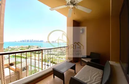 Apartment - 2 Bedrooms - 3 Bathrooms for sale in East Porto Drive - Porto Arabia - The Pearl Island - Doha