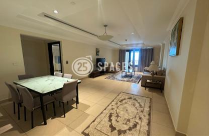 Apartment - 1 Bedroom - 2 Bathrooms for rent in East Porto Drive - Porto Arabia - The Pearl Island - Doha