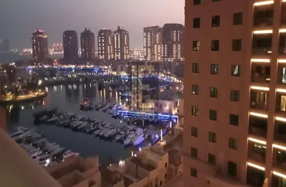 Apartment - 1 Bedroom - 2 Bathrooms for sale in East Porto Drive - Porto Arabia - The Pearl Island - Doha