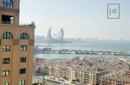 Apartment - 1 Bedroom - 2 Bathrooms for rent in One Porto Arabia - Porto Arabia - The Pearl Island - Doha