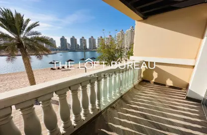 Townhouse - 2 Bedrooms - 2 Bathrooms for rent in Viva West - Viva Bahriyah - The Pearl Island - Doha