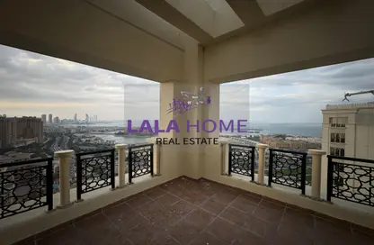 Duplex - 2 Bedrooms - 3 Bathrooms for rent in Viva Central - Viva Bahriyah - The Pearl Island - Doha