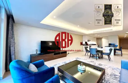 Apartment - 1 Bedroom - 2 Bathrooms for rent in Tower 10 - Abraj Quartiers - The Pearl Island - Doha