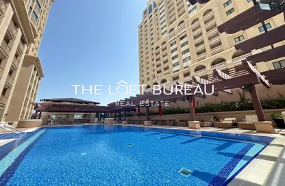 Apartment - 2 Bedrooms - 3 Bathrooms for rent in East Porto Drive - Porto Arabia - The Pearl Island - Doha