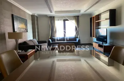 Apartment - 1 Bedroom - 2 Bathrooms for rent in Tower 13 - Porto Arabia - The Pearl Island - Doha