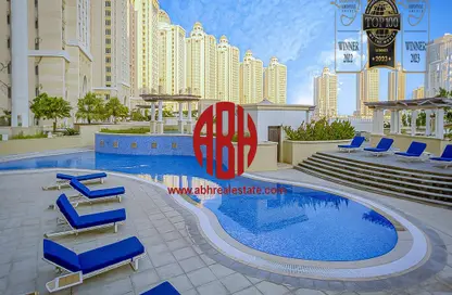 Apartment - 1 Bedroom - 2 Bathrooms for rent in Tower 29 - Viva Bahriyah - The Pearl Island - Doha