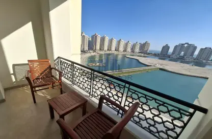 Apartment - 2 Bedrooms - 3 Bathrooms for rent in Viva East - Viva Bahriyah - The Pearl Island - Doha