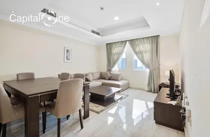 Apartment - 2 Bedrooms - 2 Bathrooms for rent in Capital One Building - Najma - Doha