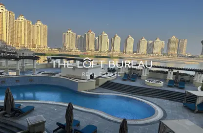 Apartment - 1 Bathroom for rent in Viva East - Viva Bahriyah - The Pearl Island - Doha