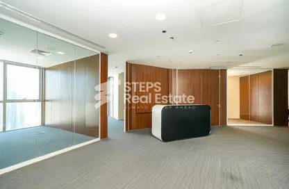 Office Space - Studio - 2 Bathrooms for rent in Palm Tower B - Palm Towers - West Bay - Doha