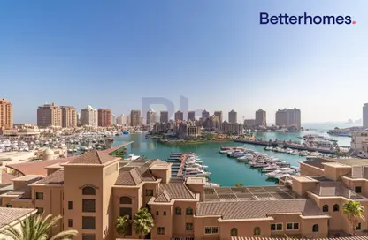 Apartment - 3 Bedrooms - 4 Bathrooms for rent in East Porto Drive - Porto Arabia - The Pearl Island - Doha