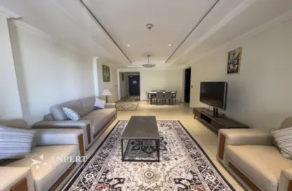 Apartment - 1 Bedroom - 2 Bathrooms for rent in East Porto Drive - Porto Arabia - The Pearl Island - Doha