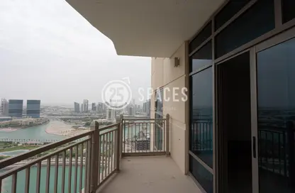 Apartment - 1 Bedroom - 3 Bathrooms for rent in Abraj Bay - Abraj Quartiers - The Pearl Island - Doha