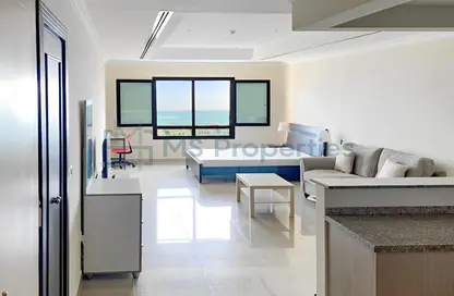 Apartment - 1 Bathroom for rent in East Porto Drive - Porto Arabia - The Pearl Island - Doha