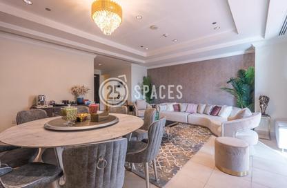 Apartment - 4 Bedrooms - 5 Bathrooms for rent in West Porto Drive - Porto Arabia - The Pearl Island - Doha