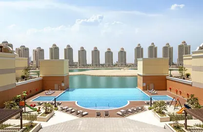 Apartment - 3 Bedrooms - 4 Bathrooms for sale in Tower 27 - Viva Bahriyah - The Pearl Island - Doha