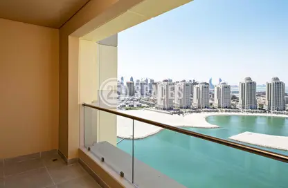 Pool image for: Apartment - 1 Bedroom - 2 Bathrooms for sale in Viva East - Viva Bahriyah - The Pearl Island - Doha, Image 1