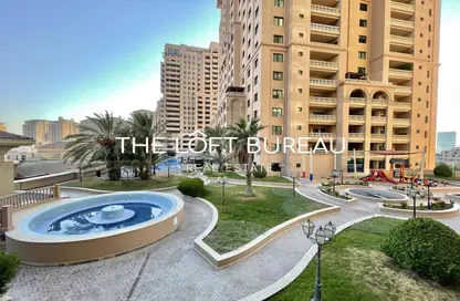 Apartment - 1 Bedroom - 2 Bathrooms for rent in West Porto Drive - Porto Arabia - The Pearl Island - Doha