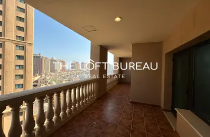 Apartment - 1 Bedroom - 2 Bathrooms for rent in East Porto Drive - Porto Arabia - The Pearl Island - Doha