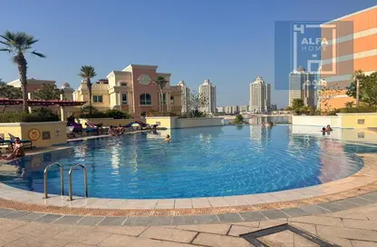 Apartment - 2 Bedrooms - 3 Bathrooms for rent in Tower 29 - Viva Bahriyah - The Pearl Island - Doha