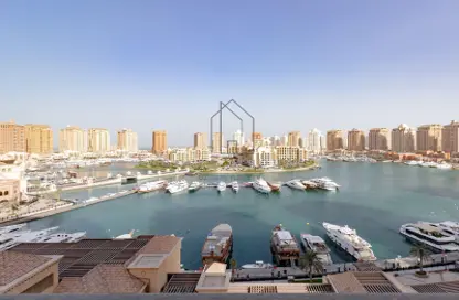 Apartment - 2 Bedrooms - 3 Bathrooms for rent in East Porto Drive - Porto Arabia - The Pearl Island - Doha