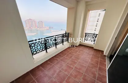 Apartment - 1 Bathroom for rent in Viva West - Viva Bahriyah - The Pearl Island - Doha