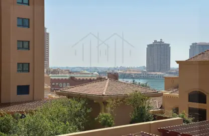 Apartment - 1 Bedroom - 2 Bathrooms for rent in East Porto Drive - Porto Arabia - The Pearl Island - Doha