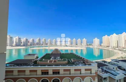 Apartment - 3 Bedrooms - 4 Bathrooms for rent in Al Mutahidah Tower - Viva Bahriyah - The Pearl Island - Doha