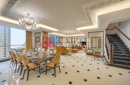 Penthouse - 3 Bedrooms - 3 Bathrooms for rent in Diplomatic Street - West Bay - Doha