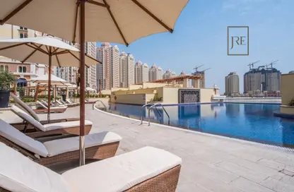 شقة - 1 حمام للايجار في فيفا بحرية - جزيرة اللؤلؤة - الدوحة