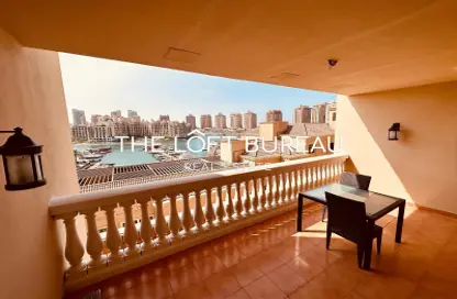 Apartment - 2 Bedrooms - 2 Bathrooms for rent in East Porto Drive - Porto Arabia - The Pearl Island - Doha