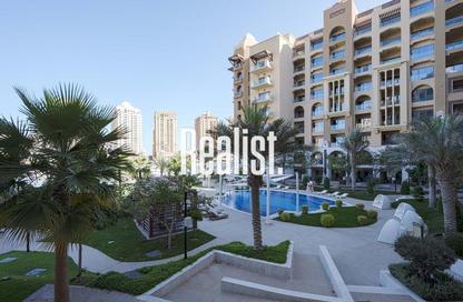 تاون هاوس - غرفة نوم - 2 حمامات للايجار في The St. Regis Marsa Arabia Island - Marsa Arabia - جزيرة اللؤلؤة - الدوحة