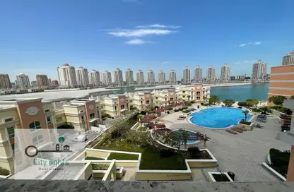 Apartment - 1 Bedroom - 2 Bathrooms for rent in Tower 29 - Viva Bahriyah - The Pearl Island - Doha