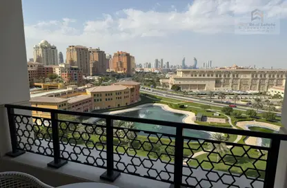 Apartment - 1 Bedroom - 2 Bathrooms for rent in Imperial Diamond - Viva Bahriyah - The Pearl Island - Doha