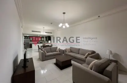 Apartment - 1 Bedroom - 2 Bathrooms for rent in Tower 5 - Porto Arabia - The Pearl Island - Doha