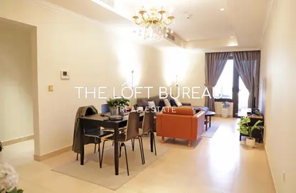 Apartment - 1 Bedroom - 1 Bathroom for rent in Tower 5 - Porto Arabia - The Pearl Island - Doha