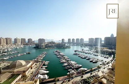 Apartment - Studio - 1 Bathroom for rent in East Porto Drive - Porto Arabia - The Pearl Island - Doha