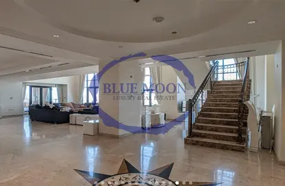 Apartment - 5 Bedrooms - 6 Bathrooms for rent in West Porto Drive - Porto Arabia - The Pearl Island - Doha